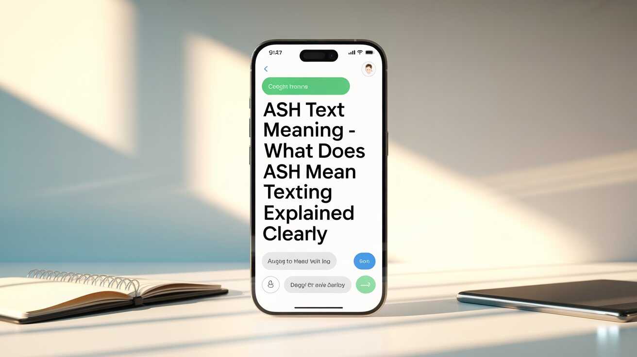 Ash Text Meaning
