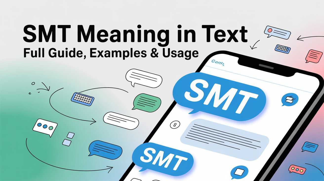 SMT Meaning in Text – Full Guide, Examples & Usage