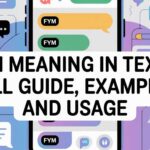 FYM Meaning in Text