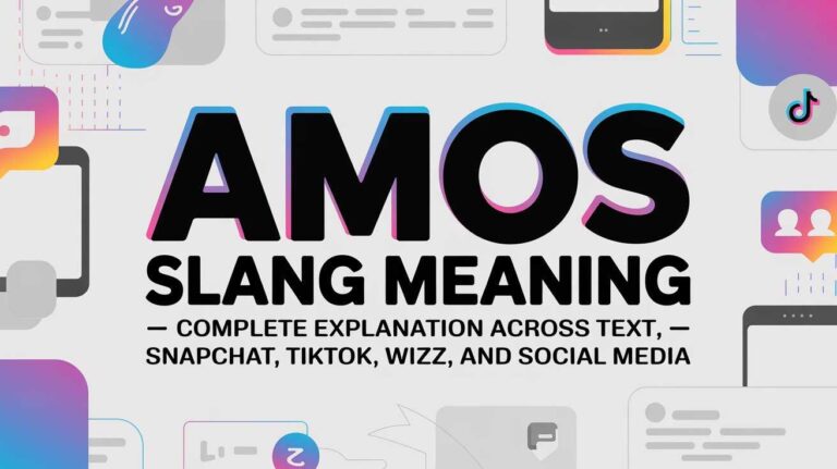 Amos Slang Meaning