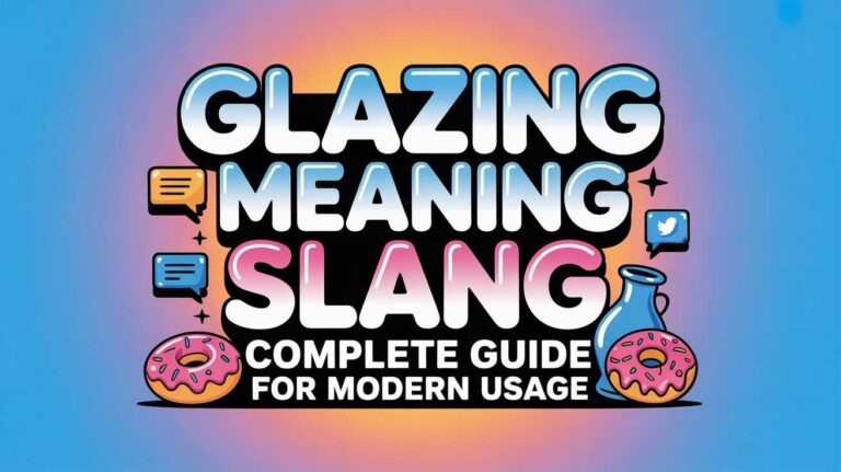 Glazing Meaning Slang