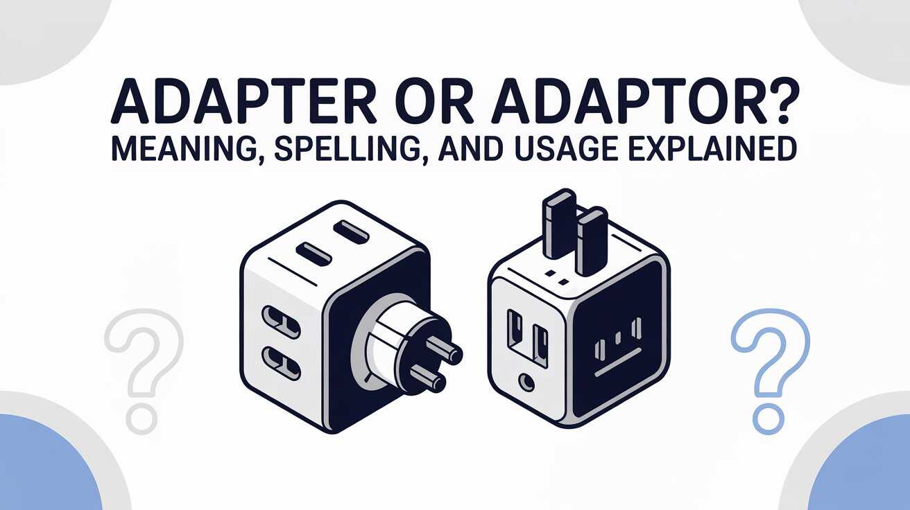Adapter or Adaptor