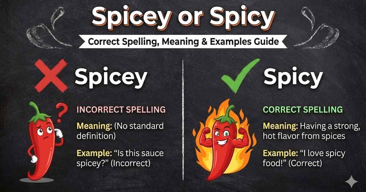 Spicey or Spicy