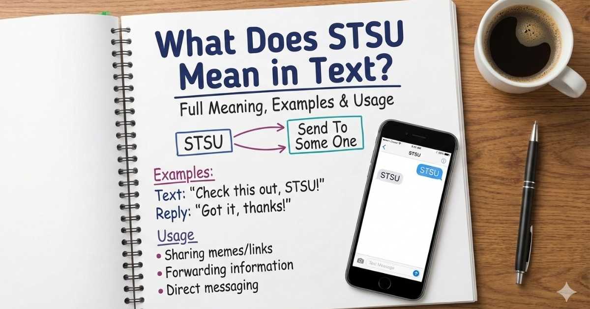 What Does STSU Mean in Text