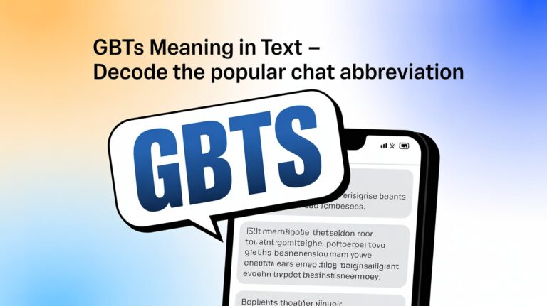 GBTS Meaning in Text