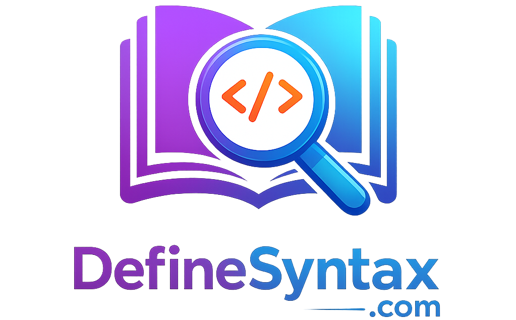 Define Syntax