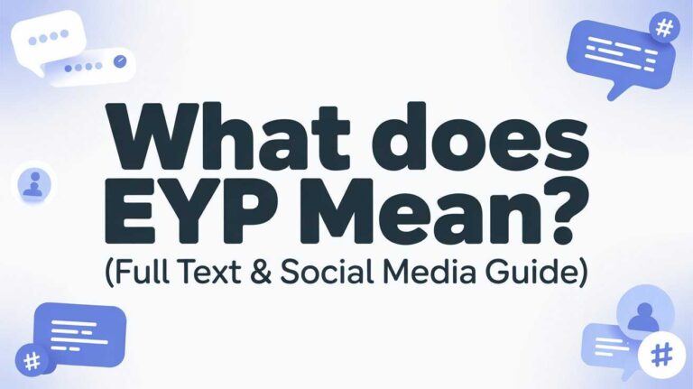 What Does EYP Mean