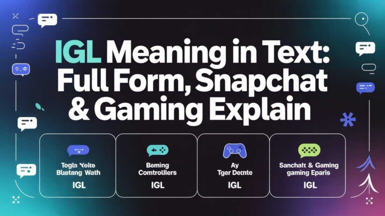 IGL Meaning in Text