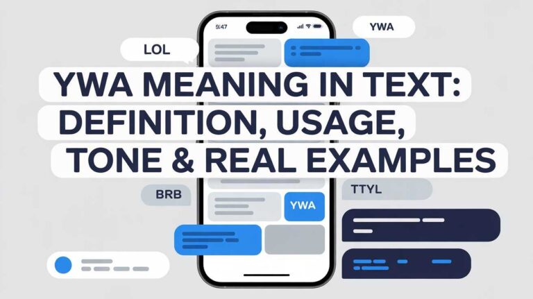 YWA Meaning in Text