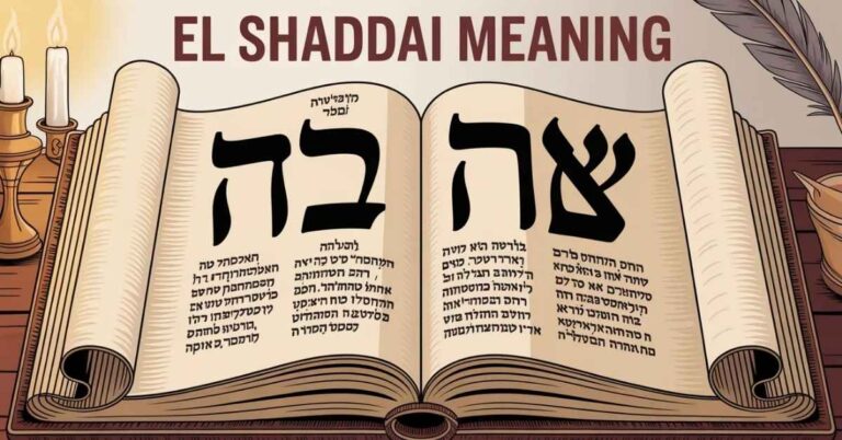 El Shaddai Meaning