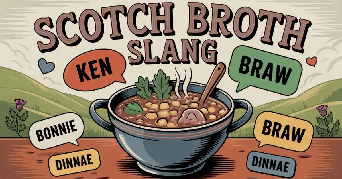 Scotch Broth Slang