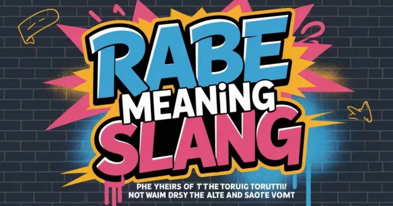 rabe meaning slang
