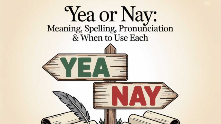 Yea or Nay
