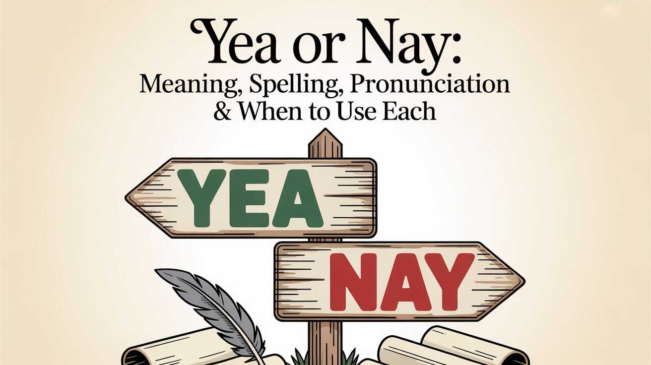 Yea or Nay