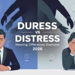 Duress vs Distress