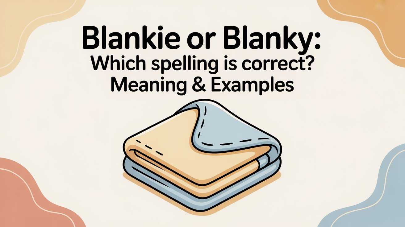 Blankie or Blanky