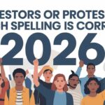 Protestors or Protesters