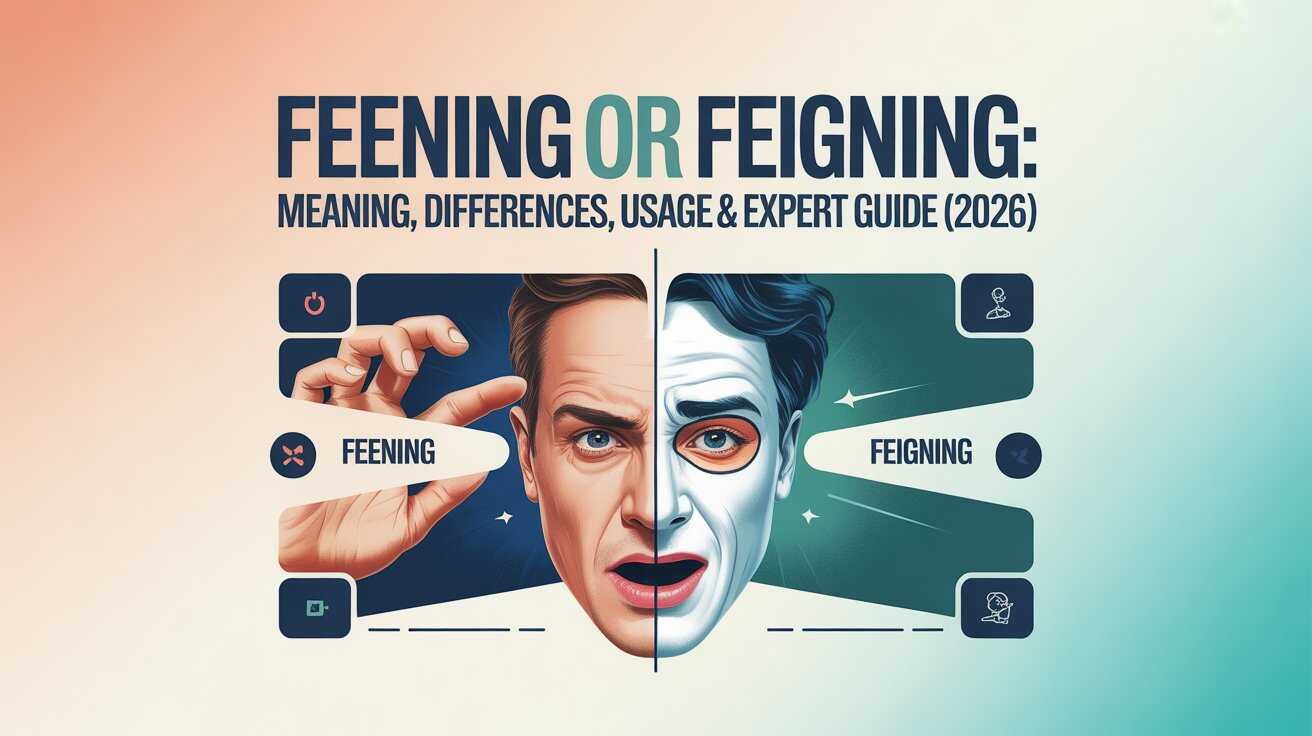 Feening or Feigning