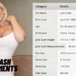 Julie Cash Measurements